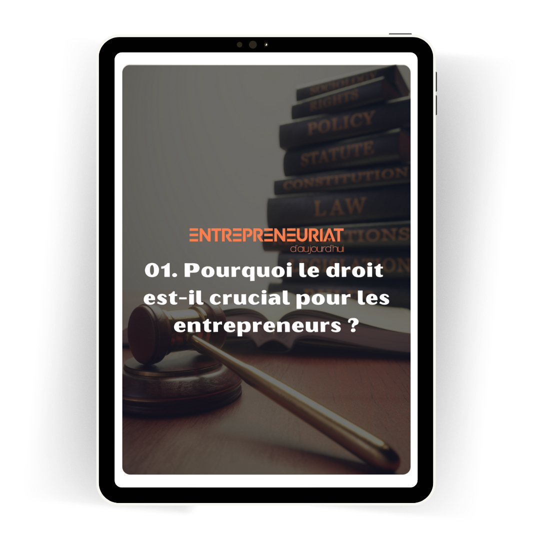 les bases du droit entrepreneur