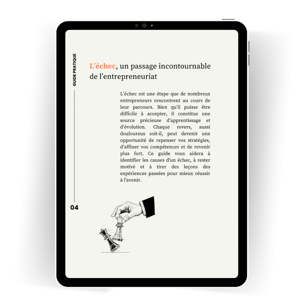 surmonter les échecs entrepreneuriat