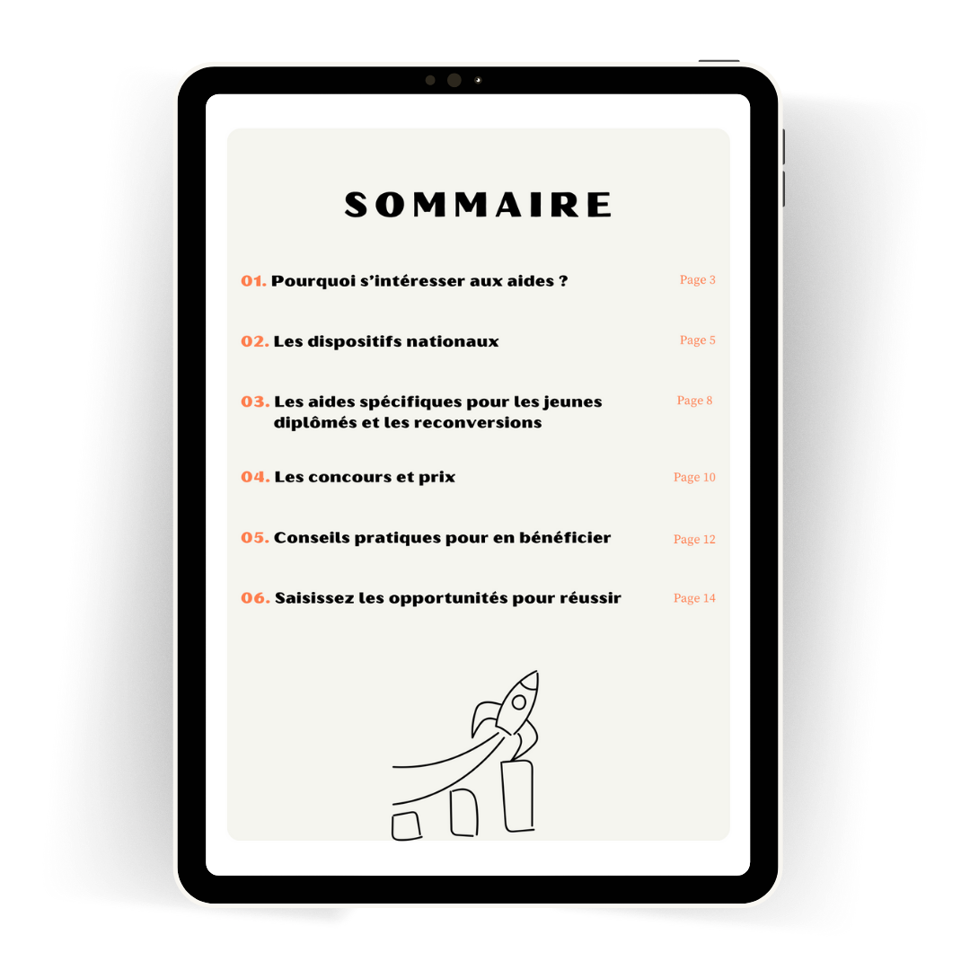 les aides pour les jeunes entrepreneurs